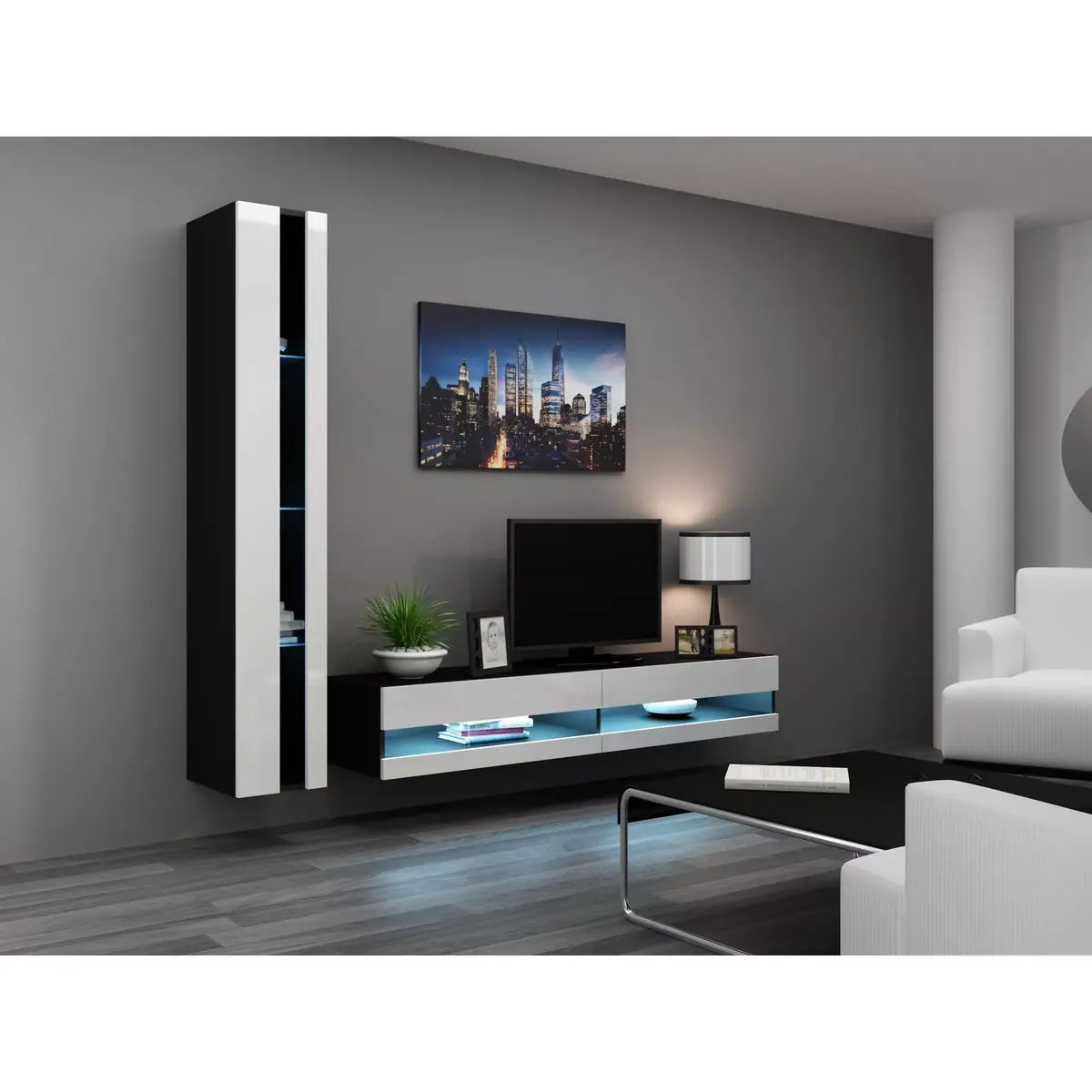 ТВ-тумба Cama Meble VIGO NEW 30/140/40 Photo 6