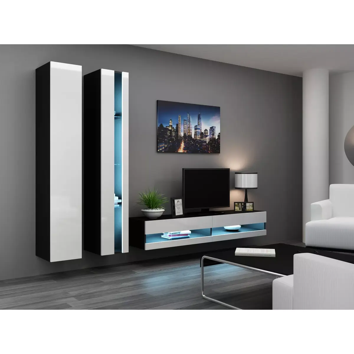 ТВ-тумба Cama Meble VIGO NEW 30/140/40 Photo 7