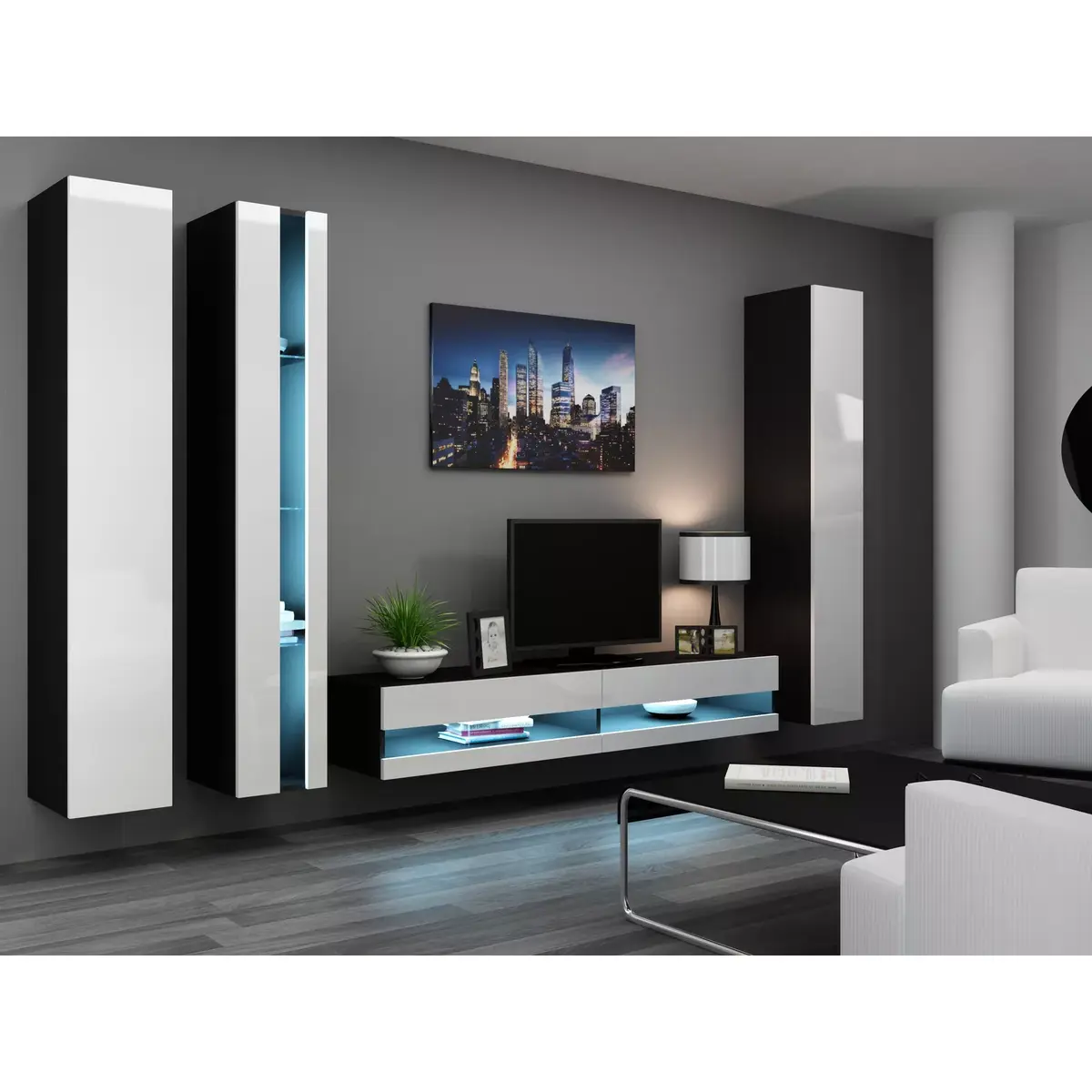 ТВ-тумба Cama Meble VIGO NEW 30/140/40 Photo 9
