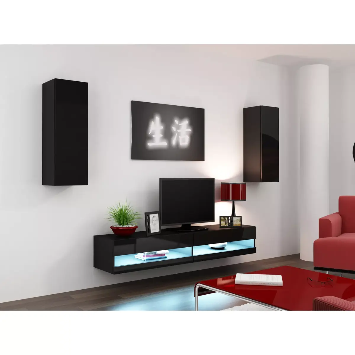 ТВ тумба cama meble VIGO NEW 30/140/40 Photo 2