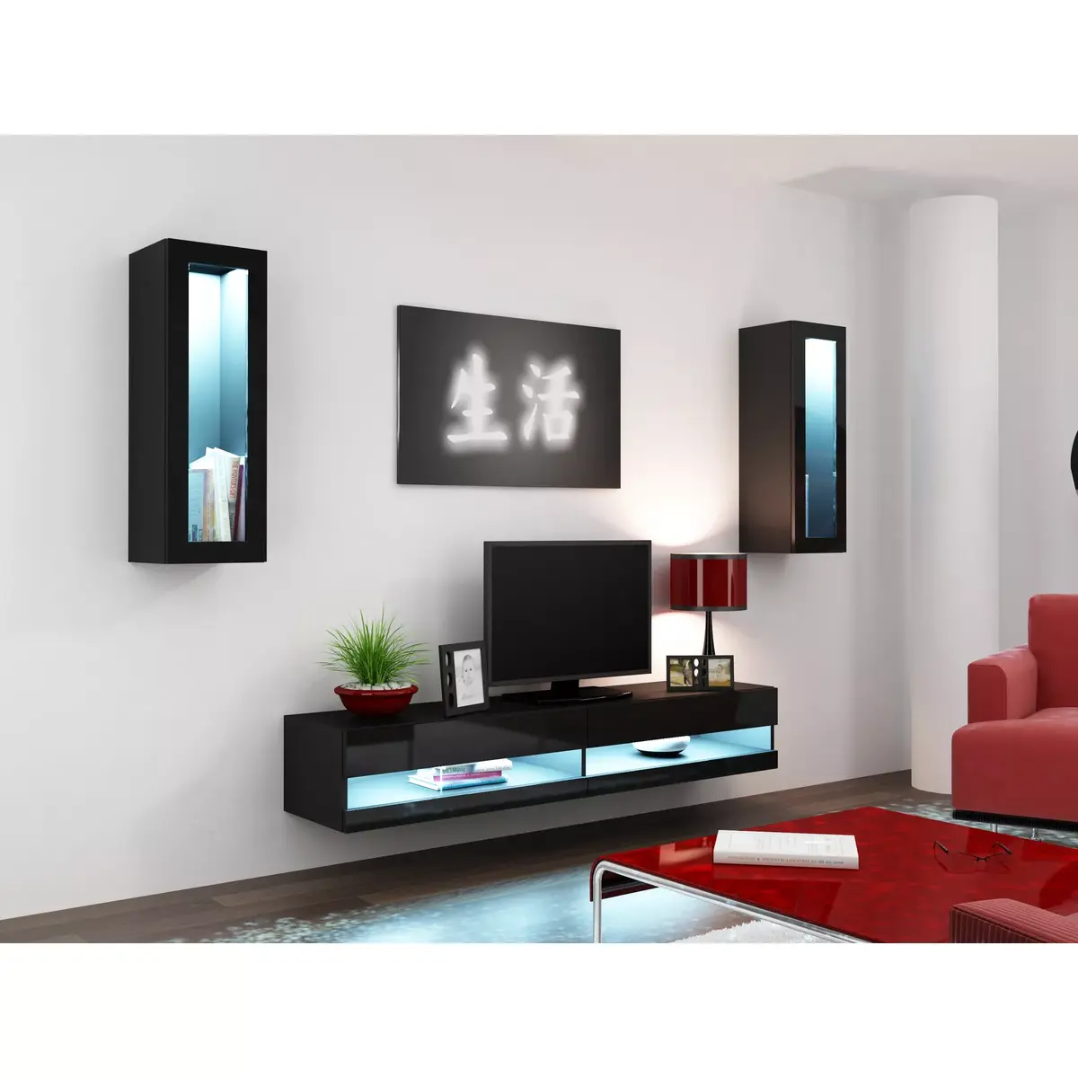 ТВ тумба cama meble VIGO NEW 30/140/40 Photo 5