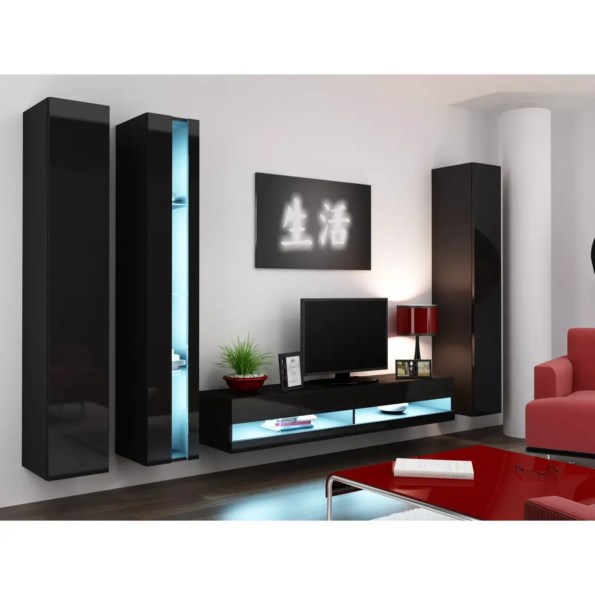 ТВ тумба cama meble VIGO NEW 30/140/40 Photo 7