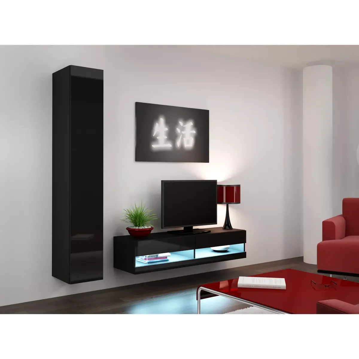 ТВ тумба cama meble VIGO NEW 30/140/40 Photo 9