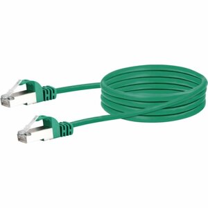 Schwaiger CKB6005 059 tīkla kabelis Zaļš 0,5 m Cat6 SF/UTP (S-FTP)