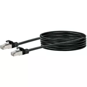 Schwaiger CKB6025 053 tīkla kabelis Melns 2,5 m Cat6 SF/UTP (S-FTP)