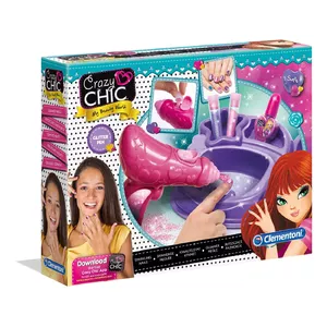 Набор для детского маникюра Clementoni Crazy Chic Sparkling Nails, 6+, в коробке