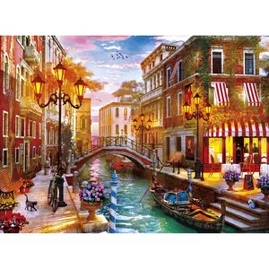 Jigsaw Puzzle Clementoni Sunset over Venice 500 pieces Landscape, age 10+