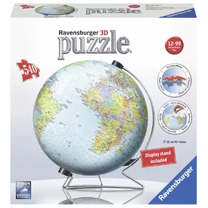 3D Пазл Глобус Ravensburger Земля 540 деталей