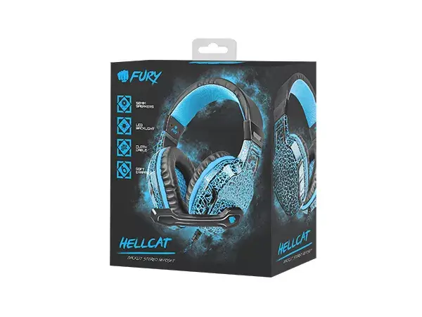 Austiņas FURY Hellcat Photo 4