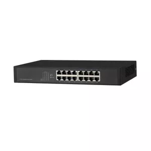 Dahua Technology PFS3016-16GT tīkla pārslēgs Nepārvaldīts L2 Gigabit Ethernet (10/100/1000) Melns