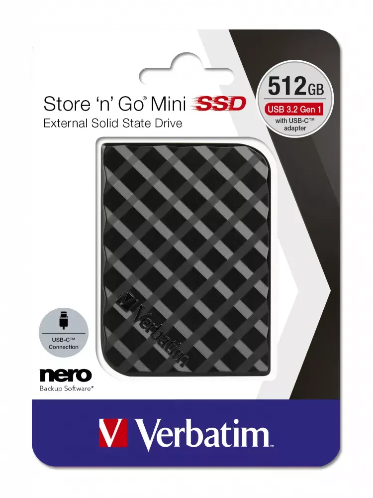 SSD disk Verbatim 512GB Mini Photo 4