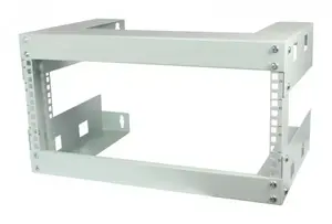 Wall-mounted 19" rack ALLNET SWD-Series 6U depth 300 mm, grey