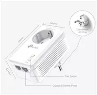 Адаптер Powerline TP-Link TL-PA7027P KIT Photo 6
