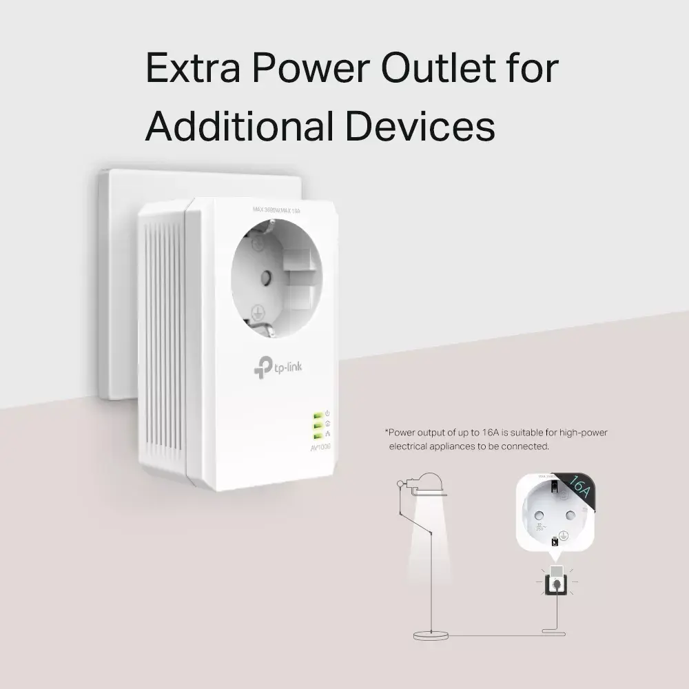 Адаптер PowerLine TP-Link TL-PA7017P Photo 7