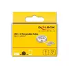 Выдвижной кабель DeLOCK USB 2.0 Type-A на Lightning 85817 Photo 5