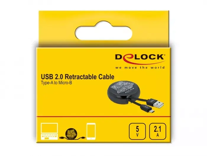USB 2.0 Type-A к Micro-B кабель DeLOCK 85818 Photo 5