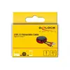 Выдвижной кабель DeLOCK USB 2.0 Type-A к USB-C™ Photo 5