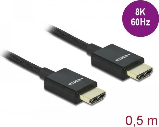 HDMI kabelis DeLOCK Coaxial High Speed