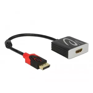 Адаптер Active DisplayPort 1.4 на HDMI DeLOCK 65207