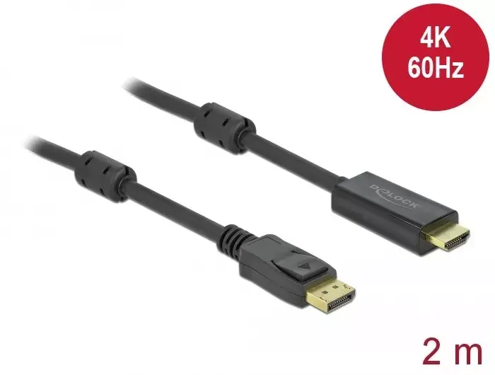 Active DisplayPort uz HDMI kabelis DeLOCK 85956 Photo 2