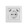 Розетка 2 x USB + CEE 7/3 DeLOCK 11473 Photo 3