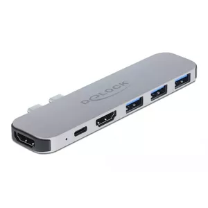 Doku stacija DeLOCK Docking Station for MacBook Dual HDMI 4K PD Hub