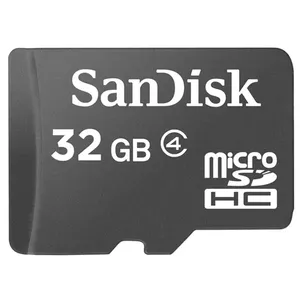 Zibatmiņa SanDisk 32GB microSDHC Class 4 sdsdqm-032g-b35