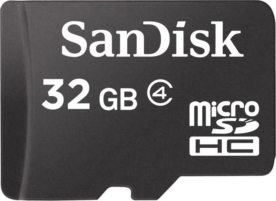 Zibatmiņa SanDisk 32GB microSDHC Class 4