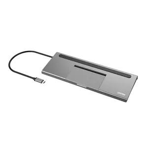 UNITEK D1022A laptop dock/port replicator USB 3.2 Gen 1 (3.1 Gen 1) Type-C Grey
