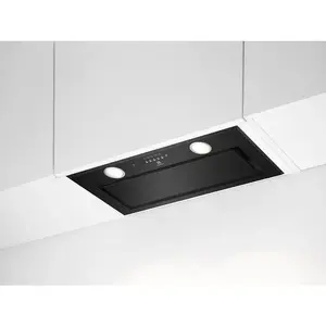 Built-under cooker hood Electrolux LFG716R, 540 mm width, 700 m³/h, aluminium filter, black