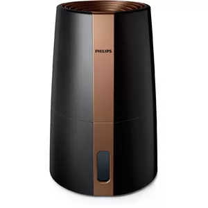 Philips 3000 series HU3918/00 увлажнитель Крыльчатка 3 L Черный, Золото