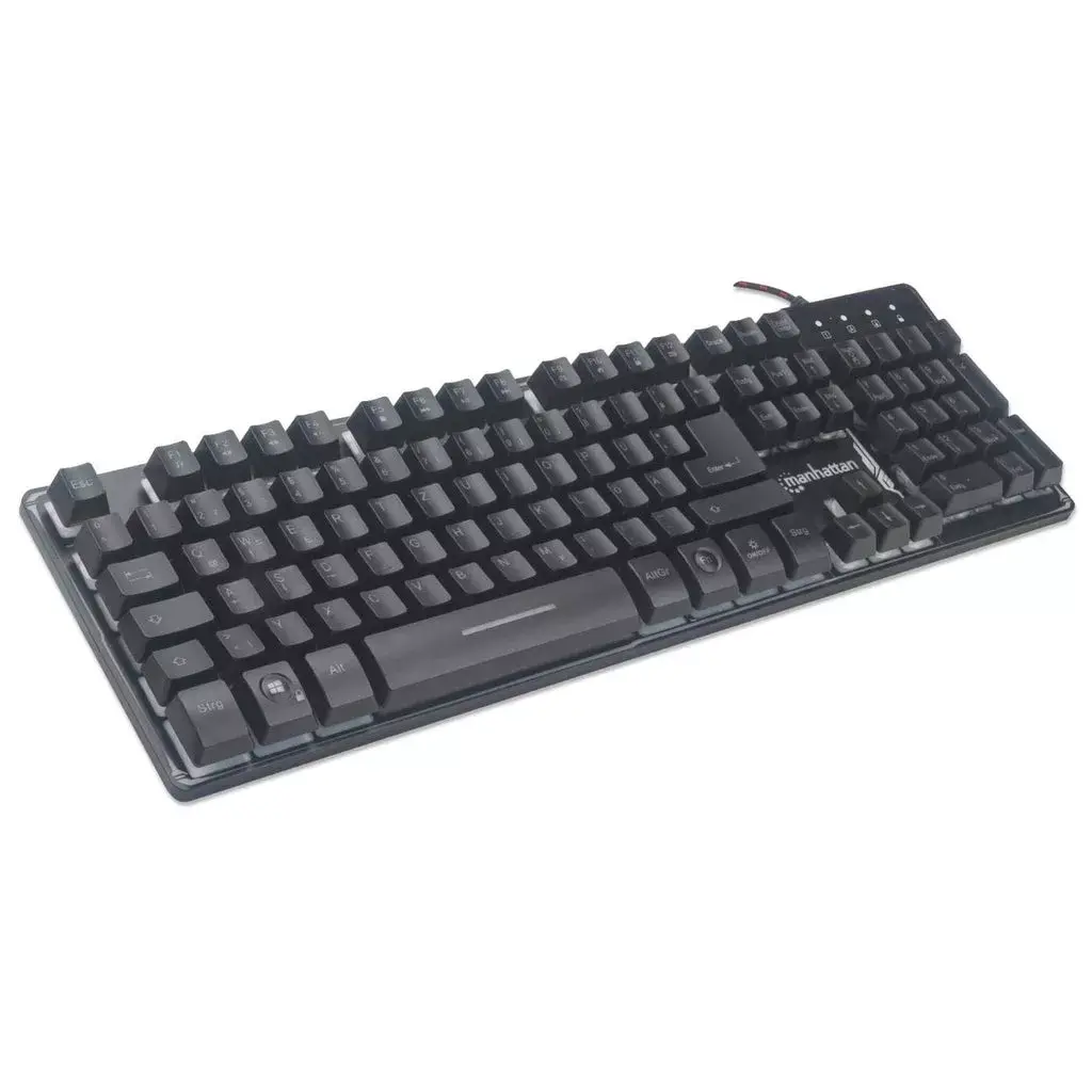 USB Tastatūra Manhattan Gaming Metal Base Edition Photo 2