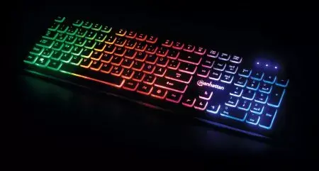 USB Tastatūra Manhattan Gaming Low Force Key Edition Photo 3