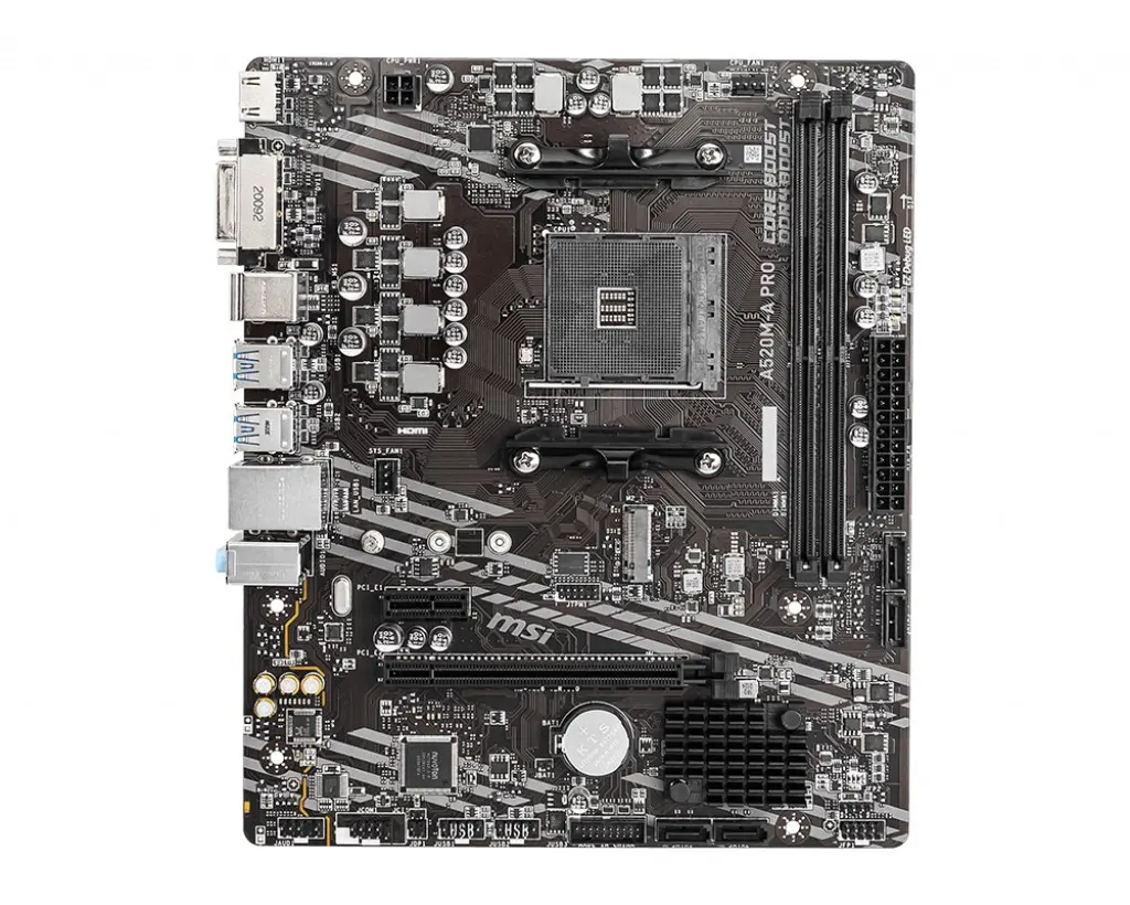 MSI A520M-A PRO mātesplate Photo 6