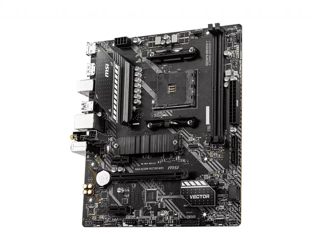 Mātesplate MSI MAG A520M VECTOR WIFI, 7D14-008R Photo 2