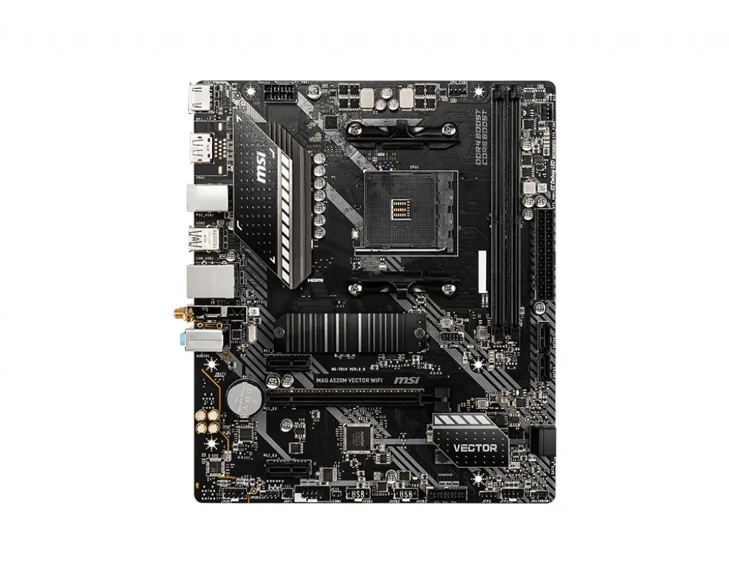 Материнская плата MSI MAG A520M VECTOR WIFI, 7D14-008R Photo 6