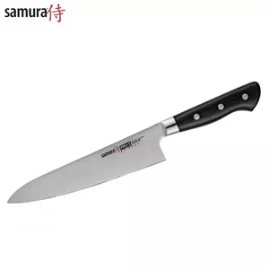 Samura PRO-S European Chef's Knife 200mm, AUS-8 Japanese Steel, 58 HRC
