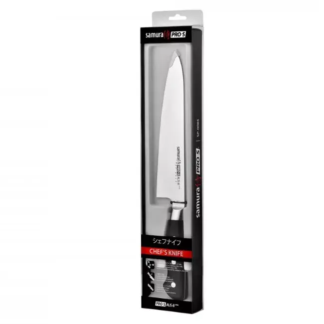 Samura PRO-S Chef's Knife 200mm | Professional Kitchen Cutlery Photo 5