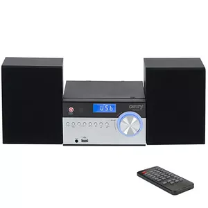 Camry Premium CR 1173 portable stereo system Analog & digital 10 W AM, FM Black, Silver MP3 playback