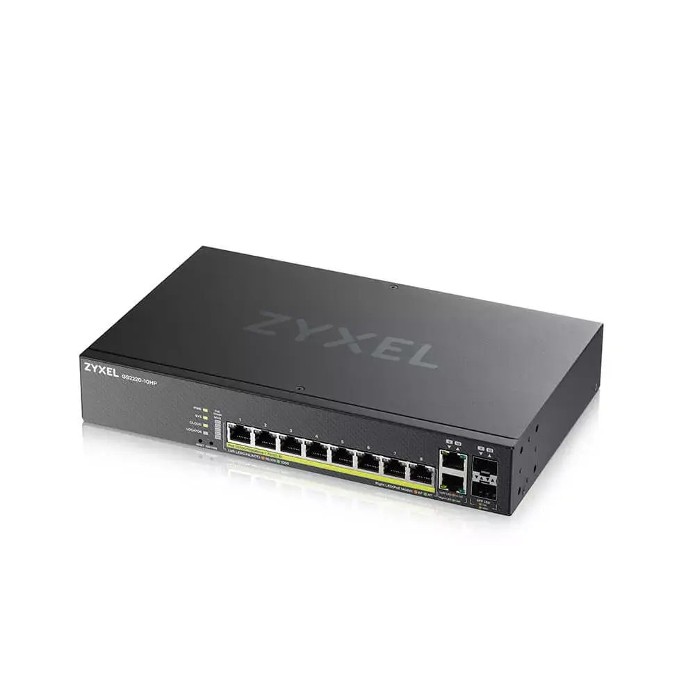 Управляемый L2 гигабитный коммутатор Zyxel GS2220-10HP-EU0101F Photo 4