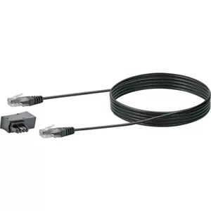 Network Cable Schwaiger TAL6731 533 RJ45 RJ45/TAE-F 3m Black