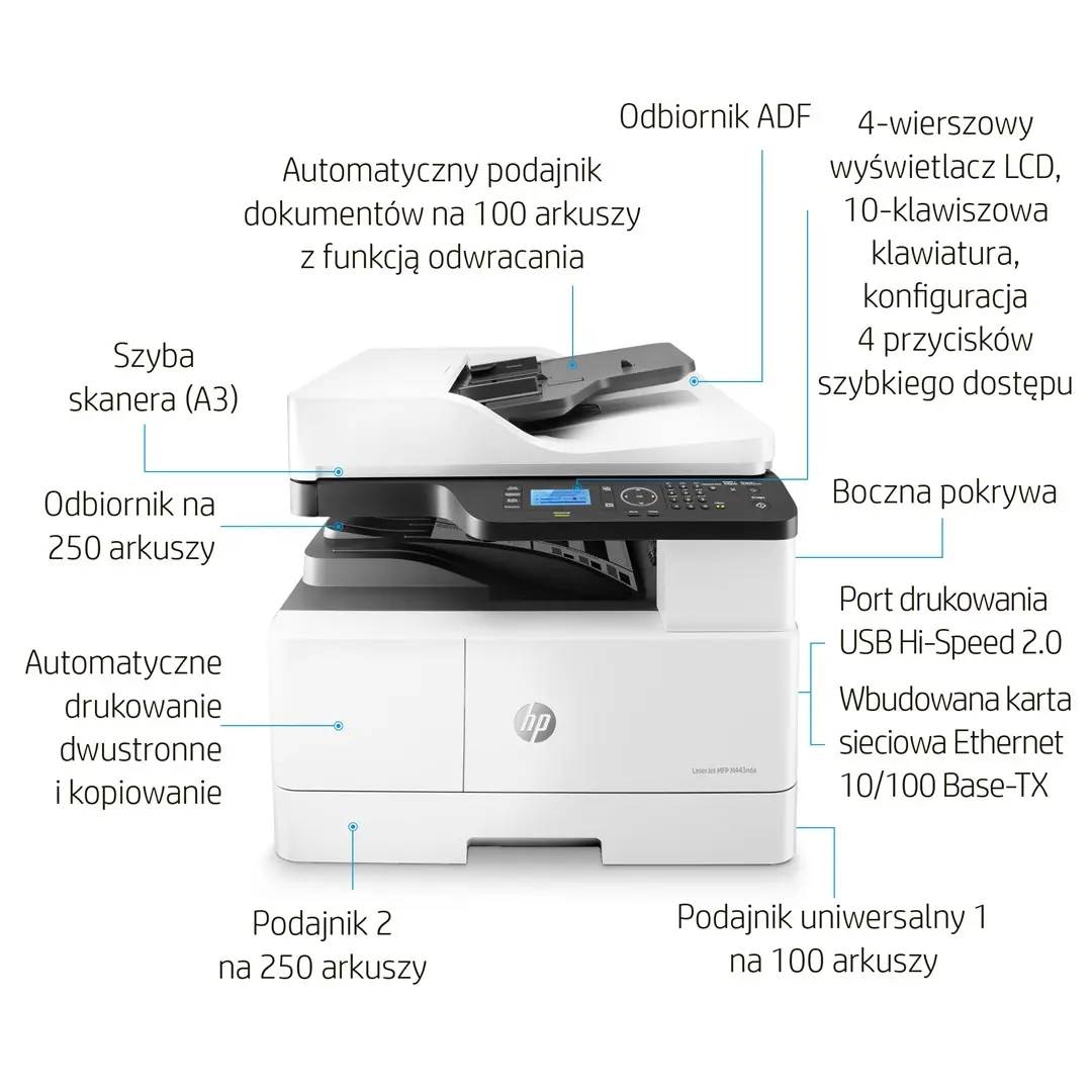 МФУ HP LaserJet MFP M443nda Photo 5