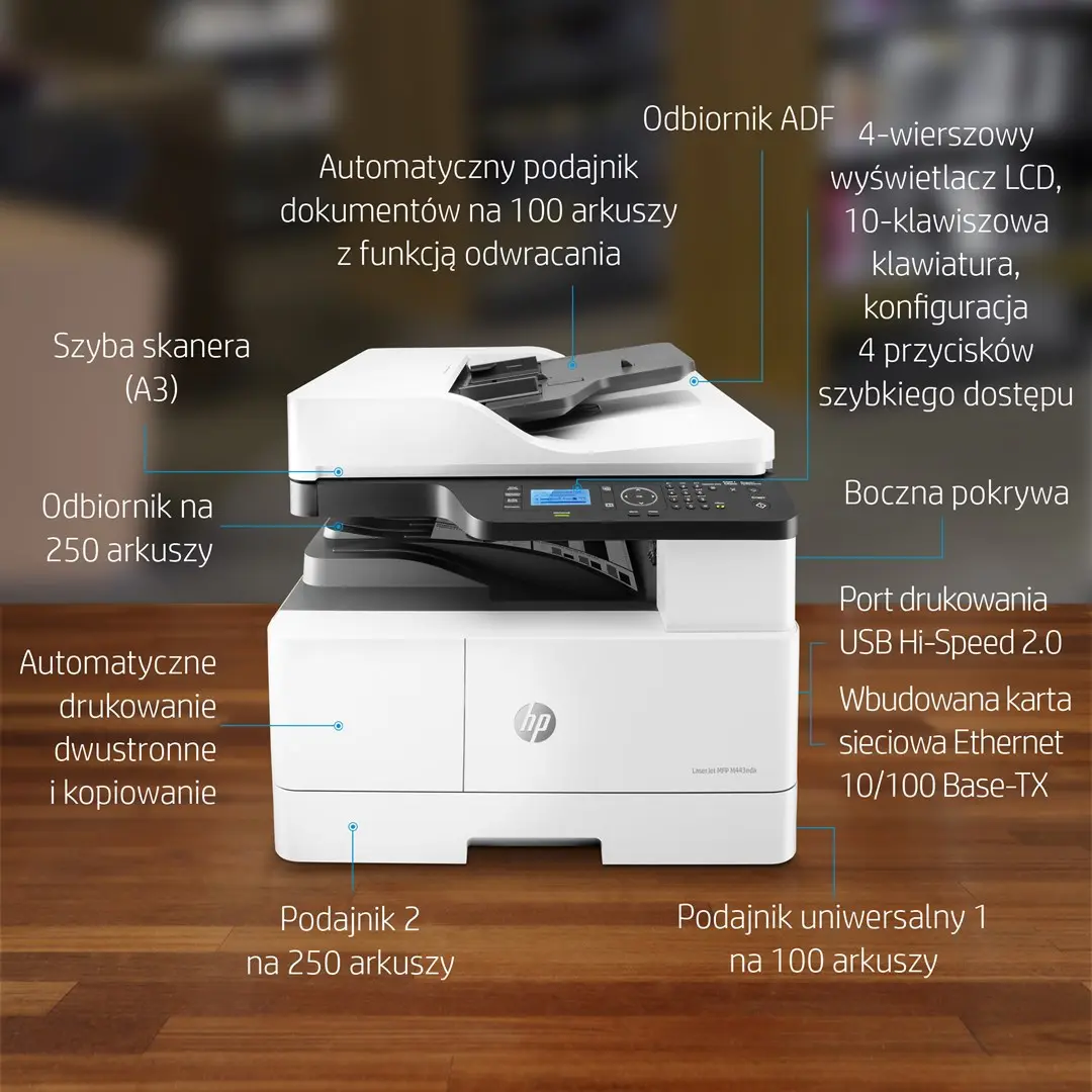 МФУ HP LaserJet MFP M443nda Photo 14