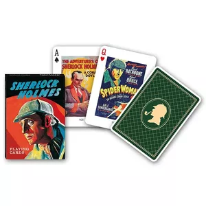 Настольная игра Piatnik Karty International Sherlock Holmes — карточная детективная игра, выпуск 63616