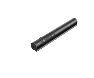 eSTUFF GLB216000 Wireless Presenter Black with USB Nano Receiver 2.4 GHz RF and Red Laser Pointer