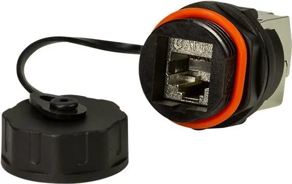 Vadu savienotājs RJ-45 LogiLink NP0085 Melns