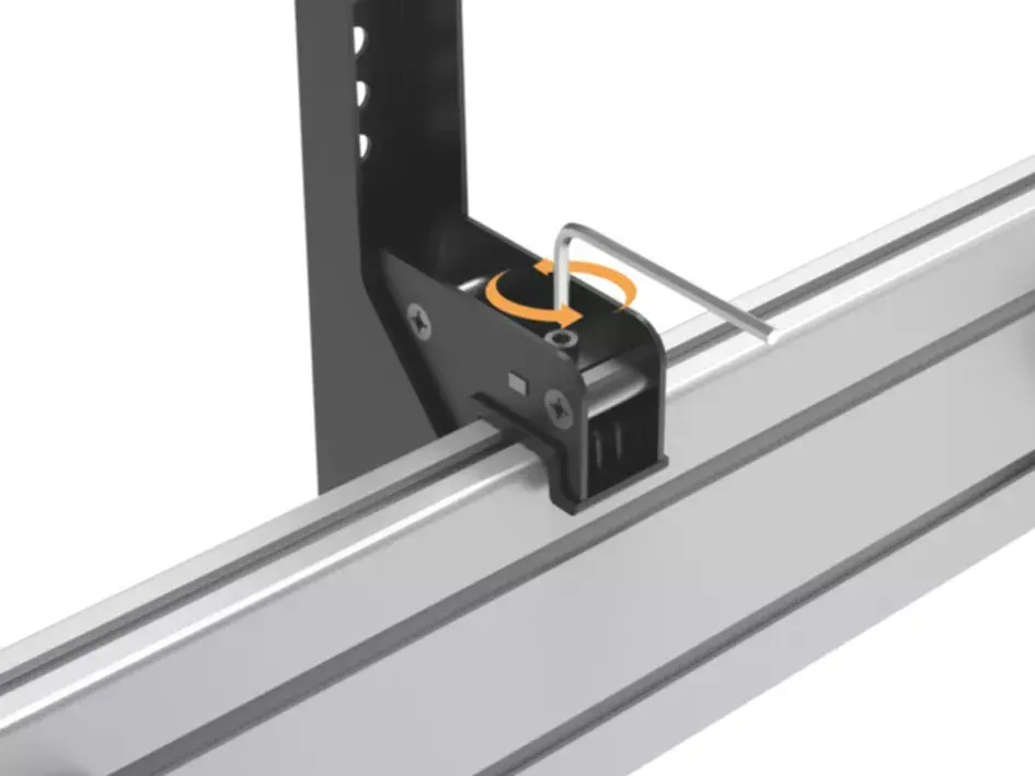 Dual Screen Ceiling Mount Equip 45"-55" Photo 4