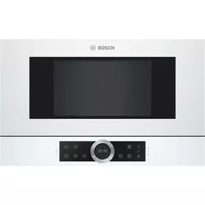 Bosch Serie 8 BFR634GW1 microwave Built-in Solo microwave 21 L 900 W White