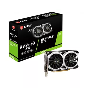 MSI VENTUS GTX 1650 D6 XS OCV1 видеокарта NVIDIA GeForce GTX 1650 4 GB GDDR6