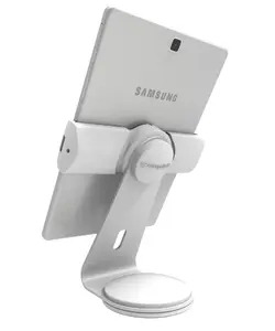 Tablet Passive Holder Compulocks Universal Tablet Cling Security Stand White for Indoor Use